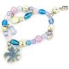 Les Trésors De Lily [A3297] - Designer Bracelet 'Prairie Fleurie' Blue