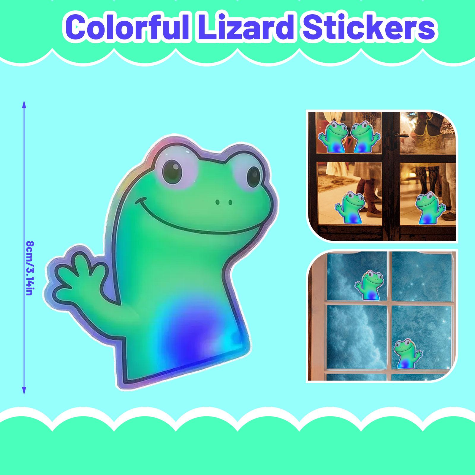 

Colorful Lizard Stickers Waterproof Decorative Stickers Can Be Applied To , Car Bodies And Motorcycles One Size