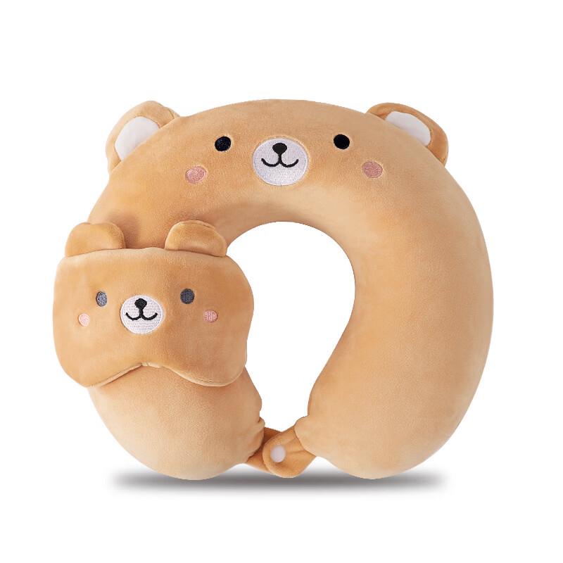 

Tri-polar Cartoon U-shaped Travel Neck Pillow