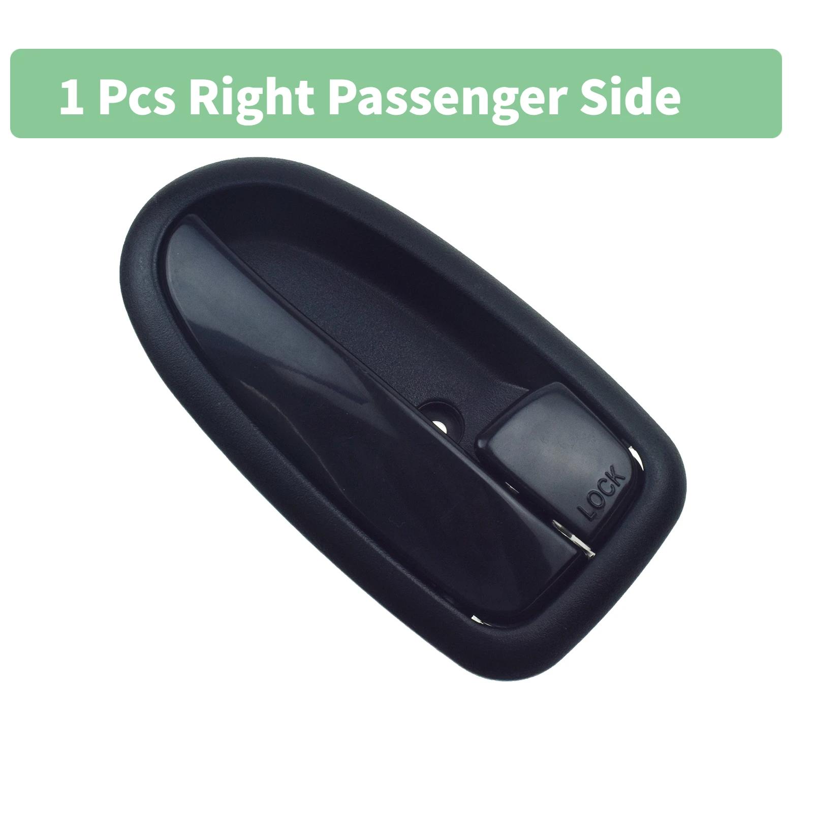 

1/2/4 Pcs Black Interior Car Door Handle & Bezel Front / Rear Left Driver or Right Passenger For Hyundai Matrix Lavita 2001-2010 1 Pcs Right Side
