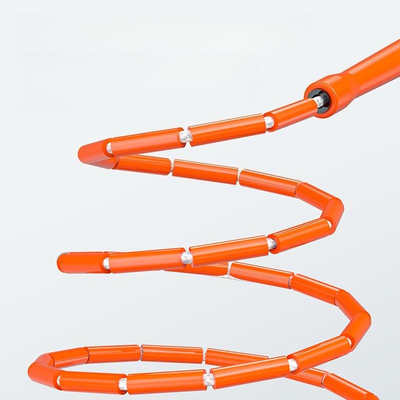 Smooth Surface Hard Bead Jump Rope for Sports Training and Freestyle Competition