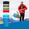 Collapsible Water Cup, Collapsible Water Bottle, Soft Flask, Portable Hydration Bottle, TPU Cup, BPA-Free, Lightweight, Easy to Clean, Flexible, Wear-