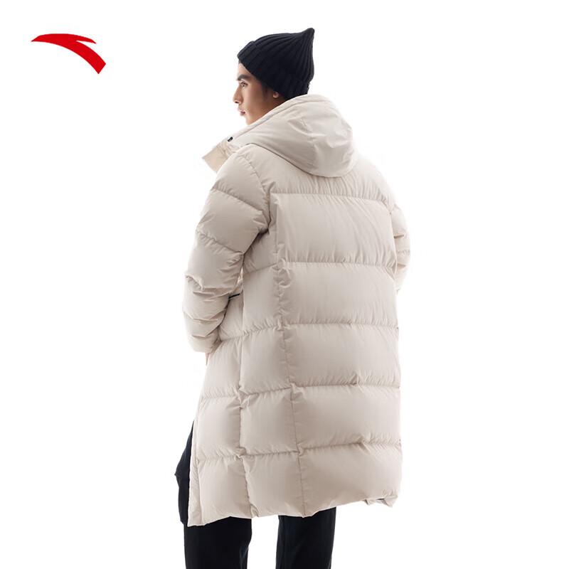 Anta Men's Mid-Length 4-Proof Three-Layer Warm Down Jacket