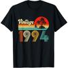 Vintage 1994 Engraçado Presentes de 30º Aniversário 30 Anos Camisetas Retro Humor Streetwear Camiseta Manga Curta Unissex Roupa Solta