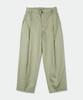 GARDEN EXPRESS One Tuck Wide Pants (Light Khaki)