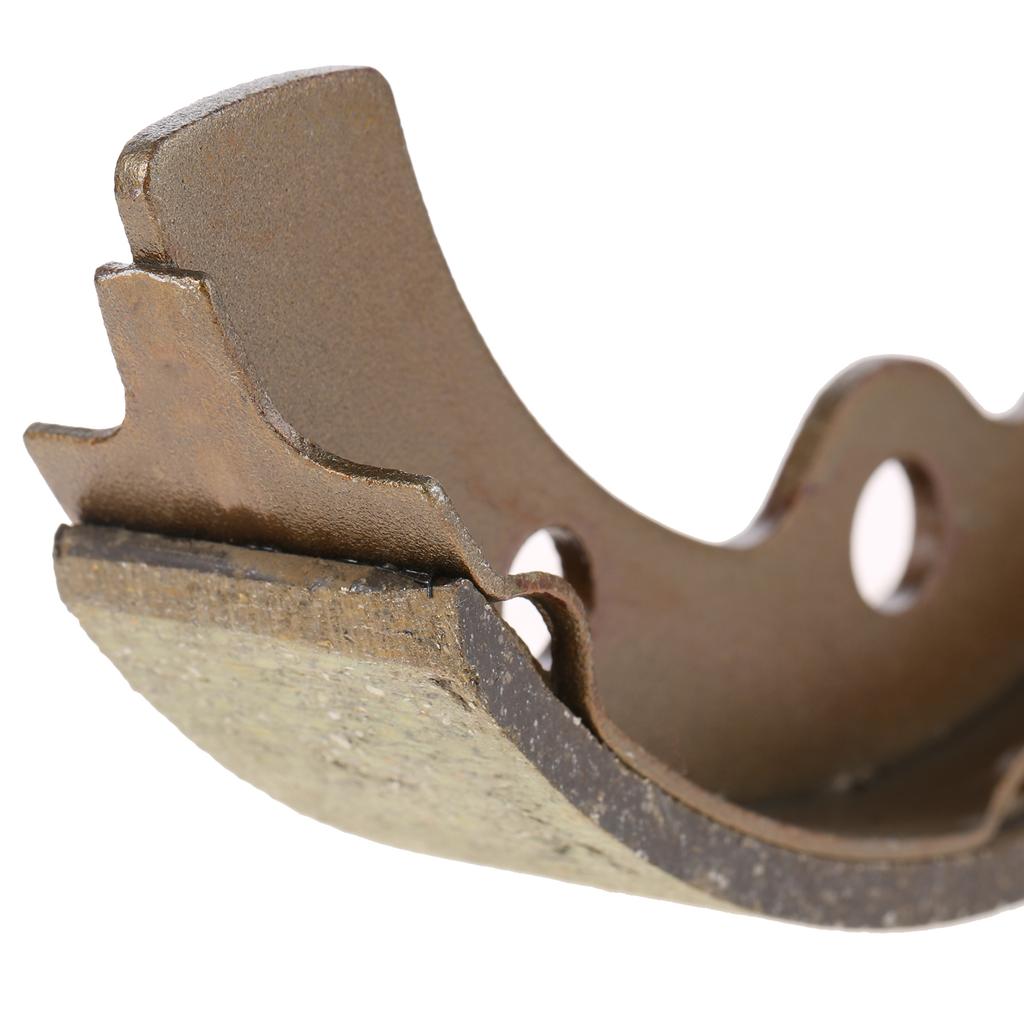 4 Pcs Club Car Golf Cart Accessories Brake Shoes Pads Fits for Club Car DS and Precedent 1995-Up Golf Cart Replaces 101823201
