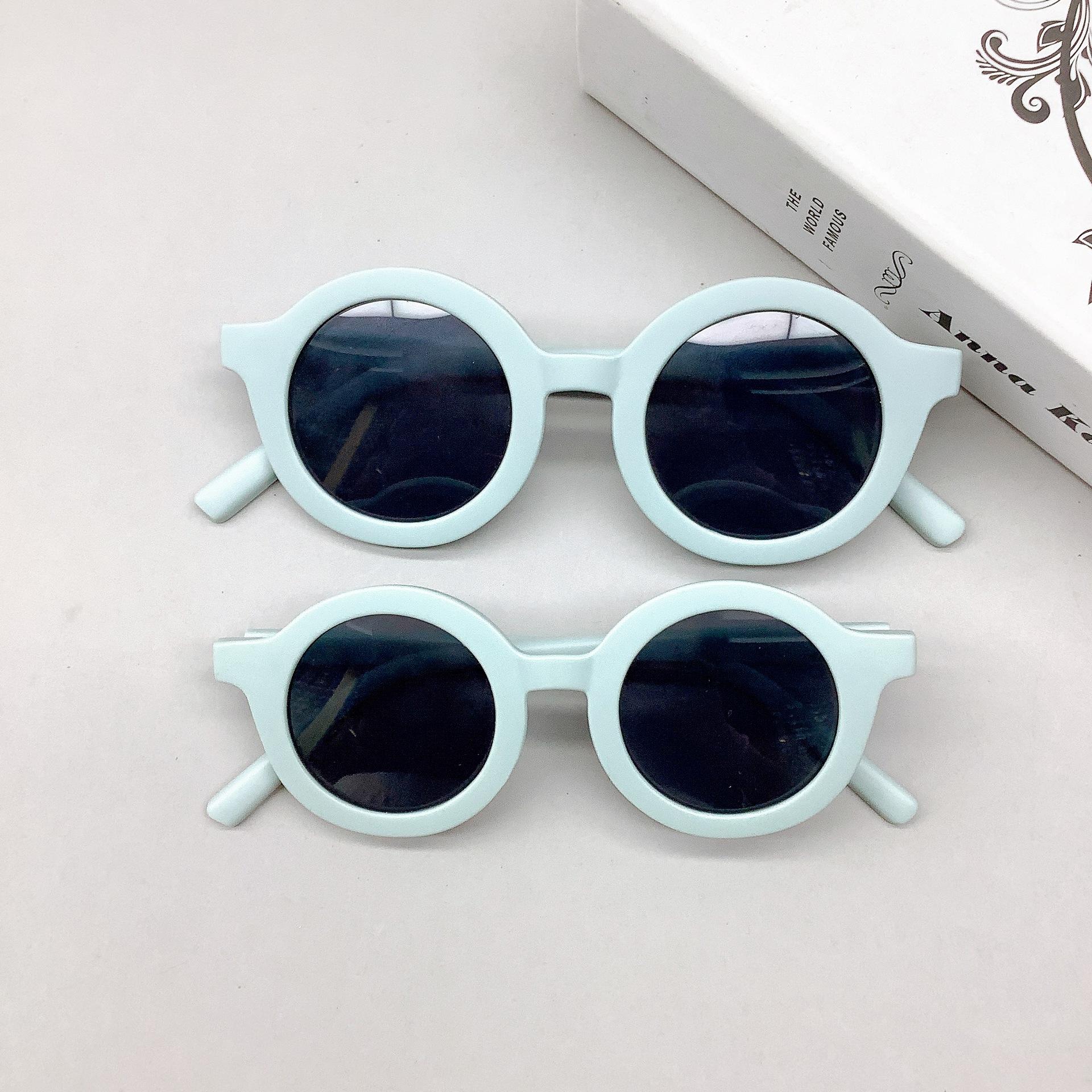 

Children S Retro Danish Glasses Cute Treasure 1-8 Years Old Sunglasses Personality Cute Trendy Children Sunglasses Uv Protection
