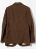 Beams Plus Harris Tweed 3B Taille 38160111803 Veste, Homme, LT.BROWN_HB, L,