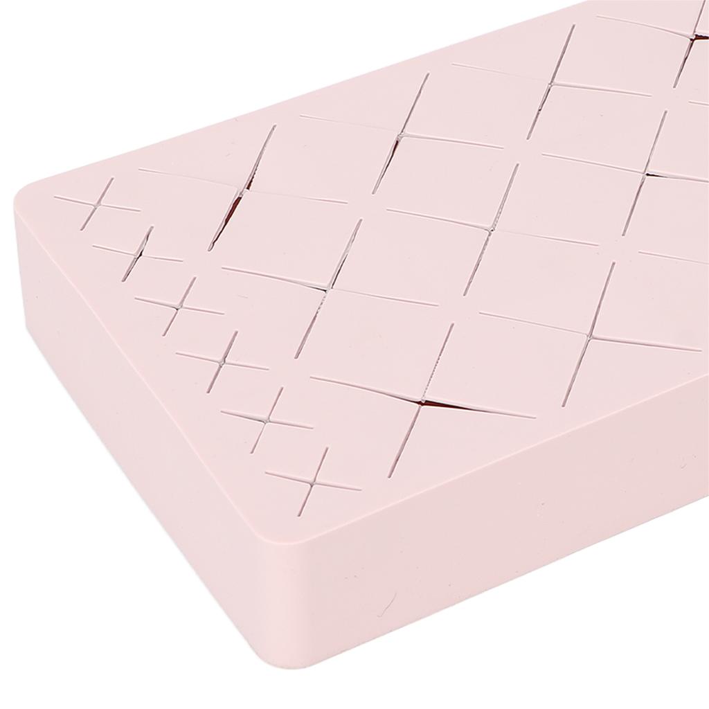 Silicone Lipstick Holder 24 Units Makeup Display Case for Makeup Brush Lipstck Jewlry Nali Oil