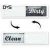 Dirty Clean Dishwasher Magnet Easy to Read Slide Dish Washing Machine Dirty Clean Magnetic Indicator Acrylic Sign Kitchen Decoration