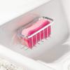1 Set Sponge Rack Powerful Suction Cup Lightweight Kitchen Sink Sponge Brush Drainable Rack for Home Kitchen