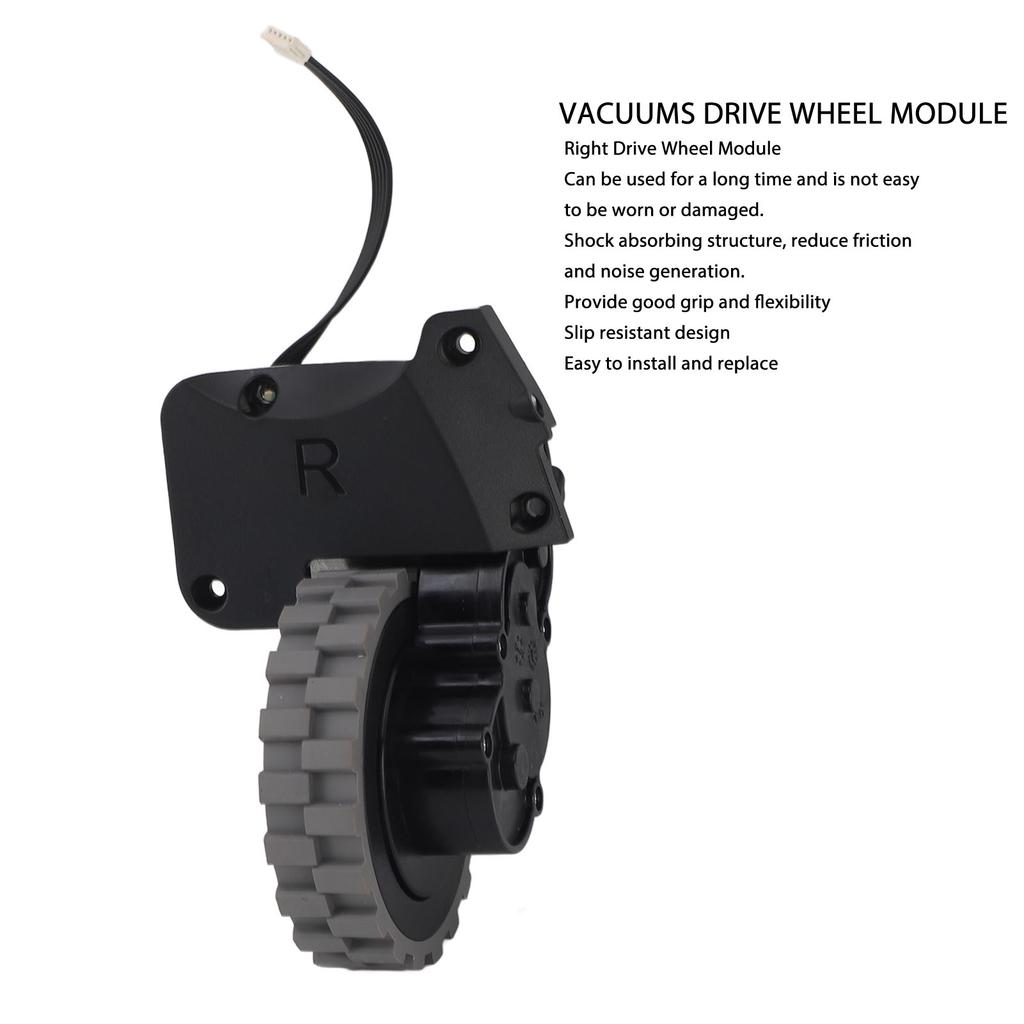 Right Drive Wheel Module for ABIR X5 X6 X8 S6 Robot Vacuum Cleaner Replacement Parts Accessories Robot Vacuum Driving Wheel