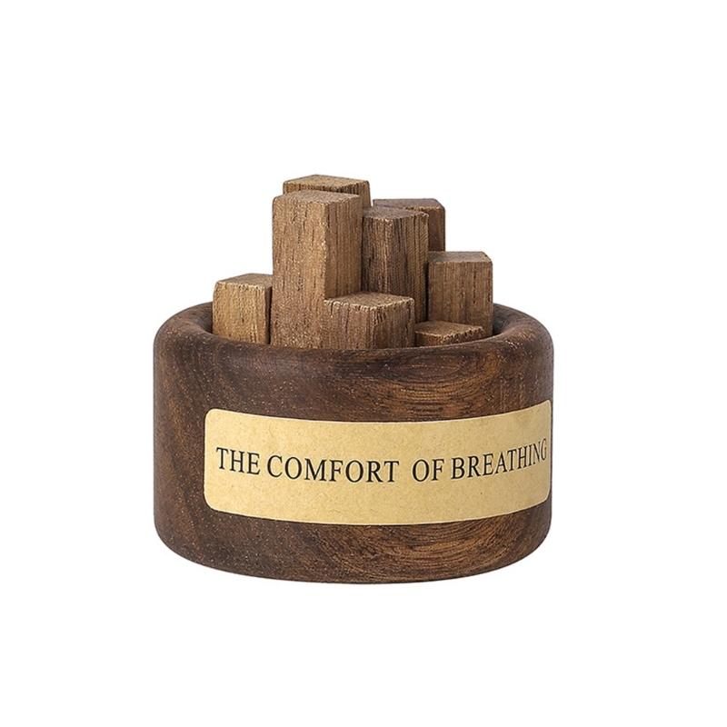 Wood Aromas Essential Oil Diffuser Woodpile Fragrances Ornament for Enhancing Indoor Space Car Interior Decoration 1