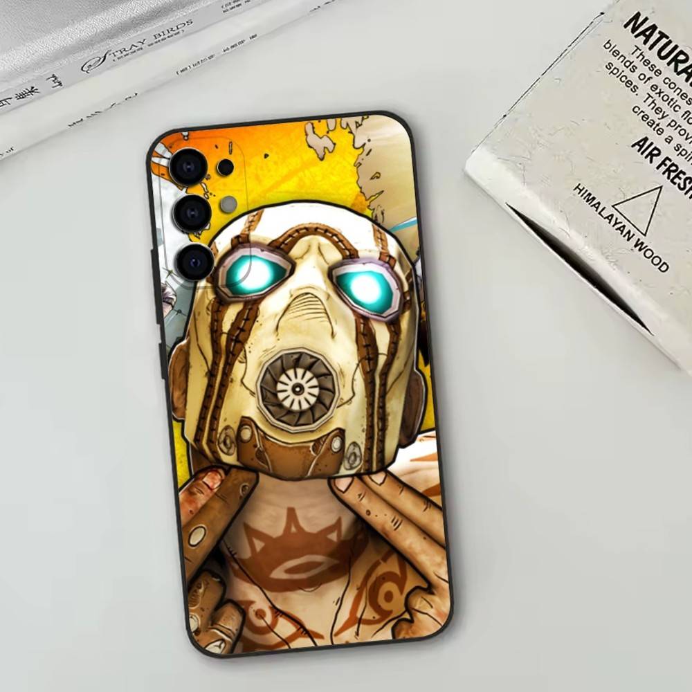 Borderlands Phone Case For Samsung S25,S24,S21,S22,S23,S30,Ultra,S20,Plus,Fe,Lite,Note,10,Black Cover