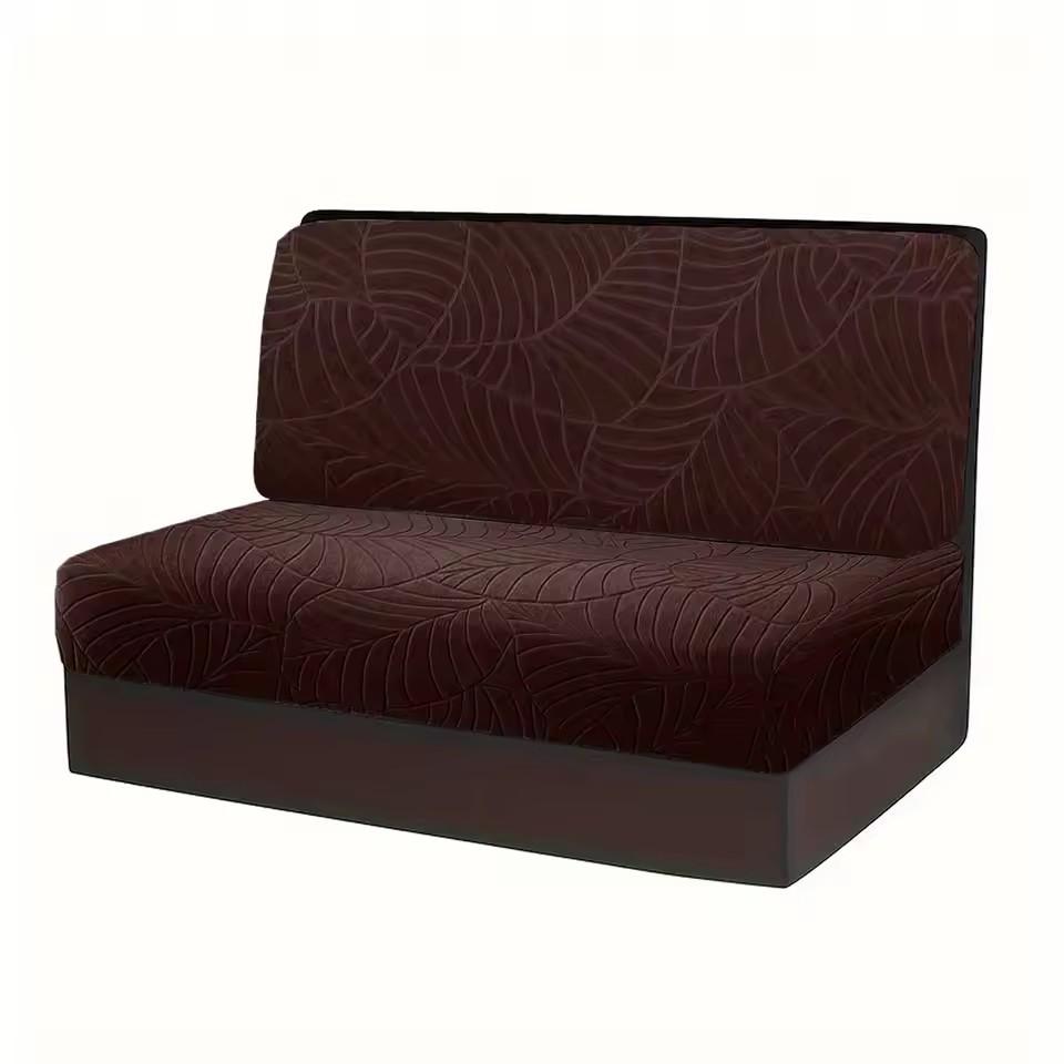 2 Stück/Set Jacquard Wohnmobil Dinette Kissenbezüge Dehnbar Camper Sofa Sitzbezüge Verstellbare Essplatzbezüge Bank Rückenlehnen-Dekor