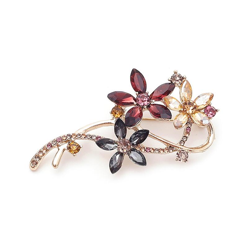 

Fashion Flower Garland Brooches For Women Girls Simple Lapel Pins Retro Delicate Corsage Temperament Clothing Accessories Gifts