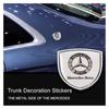 3D Metal Car Shield Styling Body Trunk Decoration Stickers Accessories for Mercedes Benz W203 W204 W164 W168 C180 E320 A200 CLA JV1