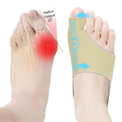 Bunion Corrector Bunion Pads Comfortable Big Toe Straightener Bunion Splint Spread and Stretch for Hallux Valgus Bunion Support