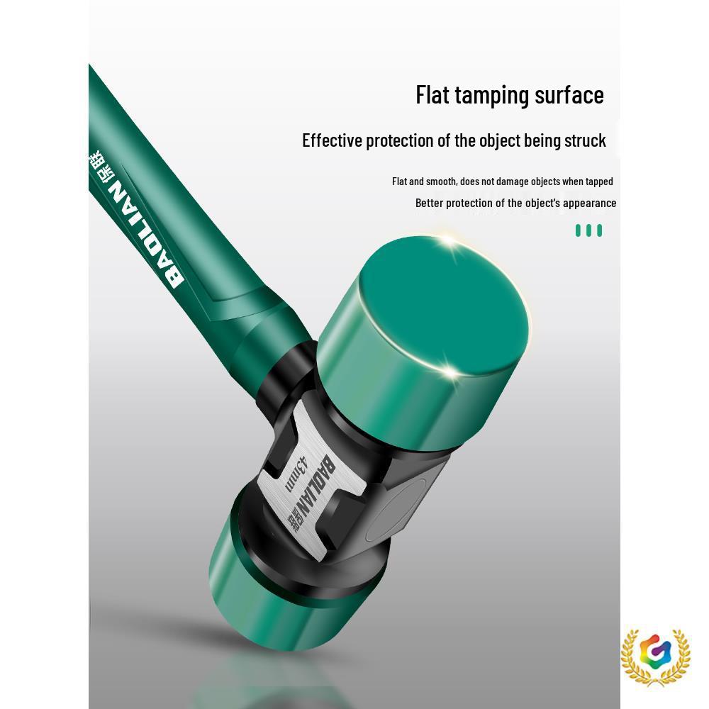 Obkladačské kladivo s gumovou hlavou a pevnou plastovou hlavou