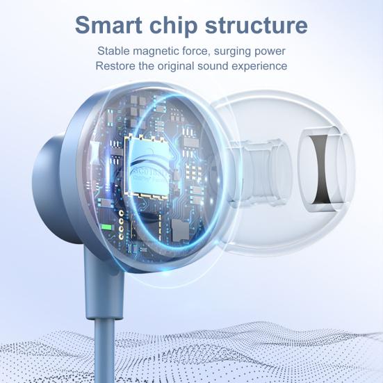 3.5mm Wired Earbuds Reduction HD-compatible Calling Intelligent Noise Stereo Safe Portable Phone Call