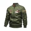 Nouvelle Veste Hiver Style Américain Veste d'Aviateur Veste en Coton Costume de Moto Harley Veste d'Aviateur Homme Veste