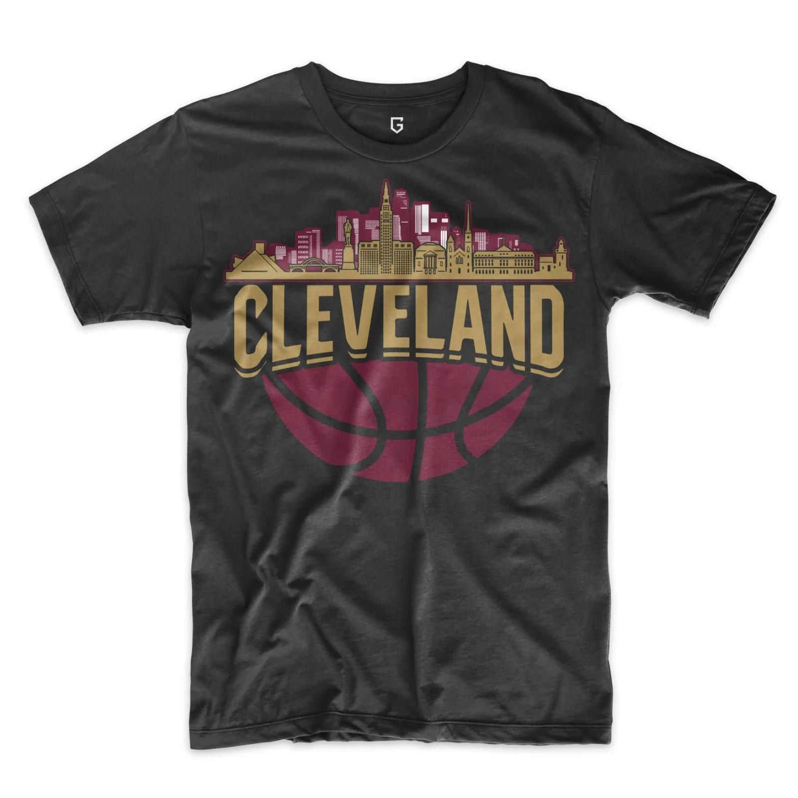 Cleveland Basketball Skyline Men s T-Shirt S