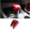 Red Inner Gear Shift Knob Decor Cover Trim For Honda HR-V HRV 2022 2023 2024