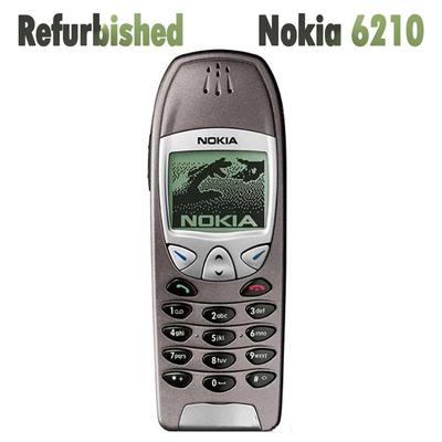 Generalüberholtes Nokia Original Nokia 6210 GSM 900 / 1800 Mobiltelefon mit 1 SIM