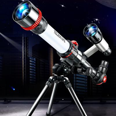 HD Astronomical Telescope Children Students Stargazing Monocular Teaching Aids for Beginners Students Children