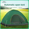 3-4 Person Automatic Camping Tent Outdoor Tent, Waterproof Windproof Sunshade Lightweight Tent for Camping and Hiking