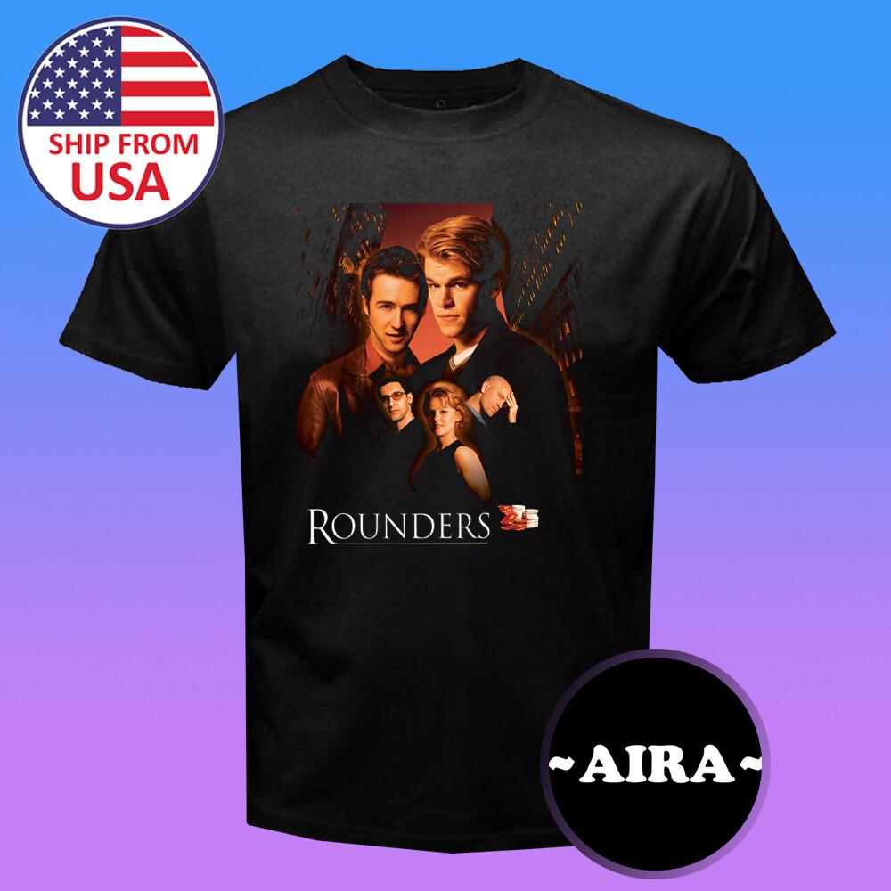 Rounders Movie Men s Black Size S-5XL M
