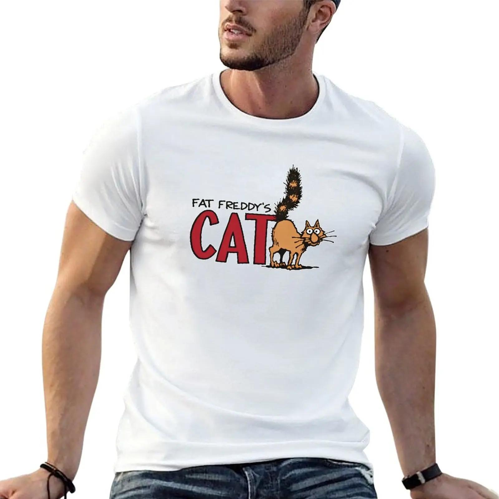 

Fat Freddys Cat Classic Style For Men Women Fashionable T-Shirt sublime cotton graphic tees mens graphic t-shirts big and tall 4XL