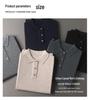 2025 Men's Polo Wool Short Sleeve Lapel Sweater - Spring/Autumn Fashion