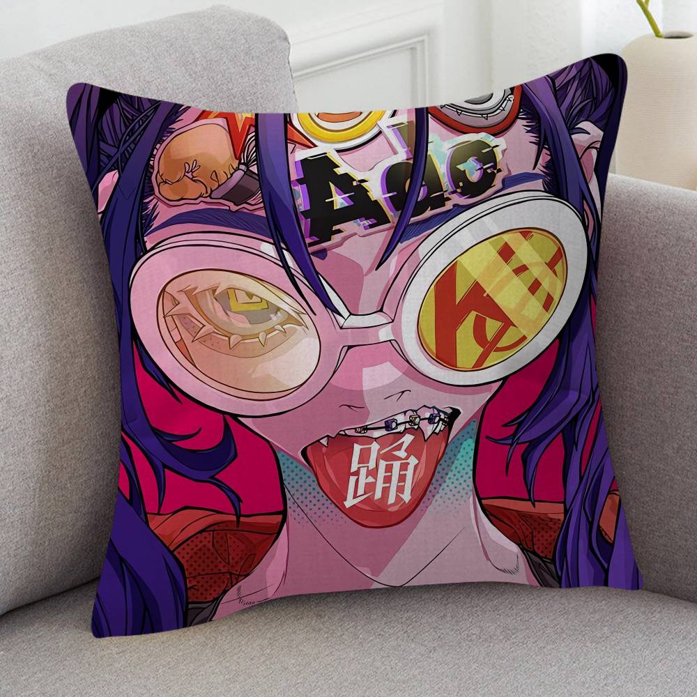 Singer Ado Cute Cartoon L Game Cushion Cover Pillowcase Upholstery Sofa Throw Pillow Home Decor Pillowcas