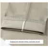 Luo Meng Men's Fall Straight-Leg Cotton Business Casual Pants S2K43690H