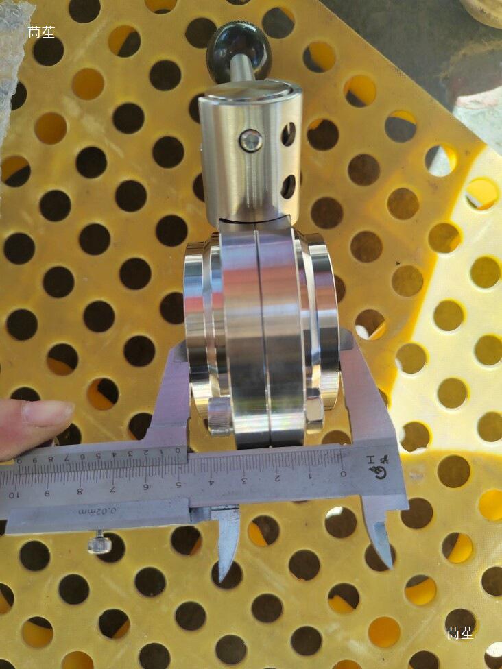 Hygienic Butterfly Valve: Three-Piece, No-Negative-Pressure, for Secondary Water Supply