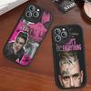Hip Hop Rapper L-Lil P-Peep Leather Phone Case For IPhone 16 16e 15 14 13 12 11 Pro Max Plus Mini Cover