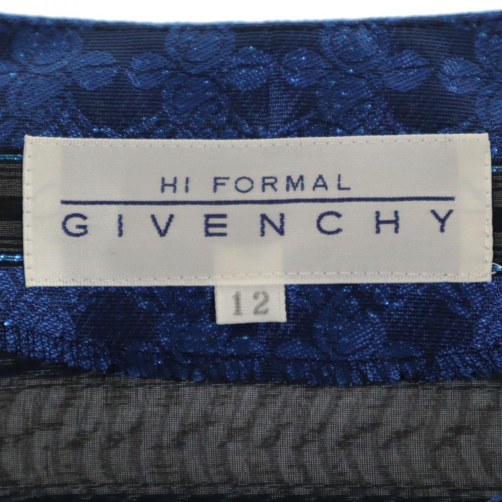 GIVENCHY Made in Japan Silk Blend Border Pattern No color Jacket Women Used