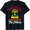 Honoring Past Inspiring Future Men Women Black History Month T-Shirt Small