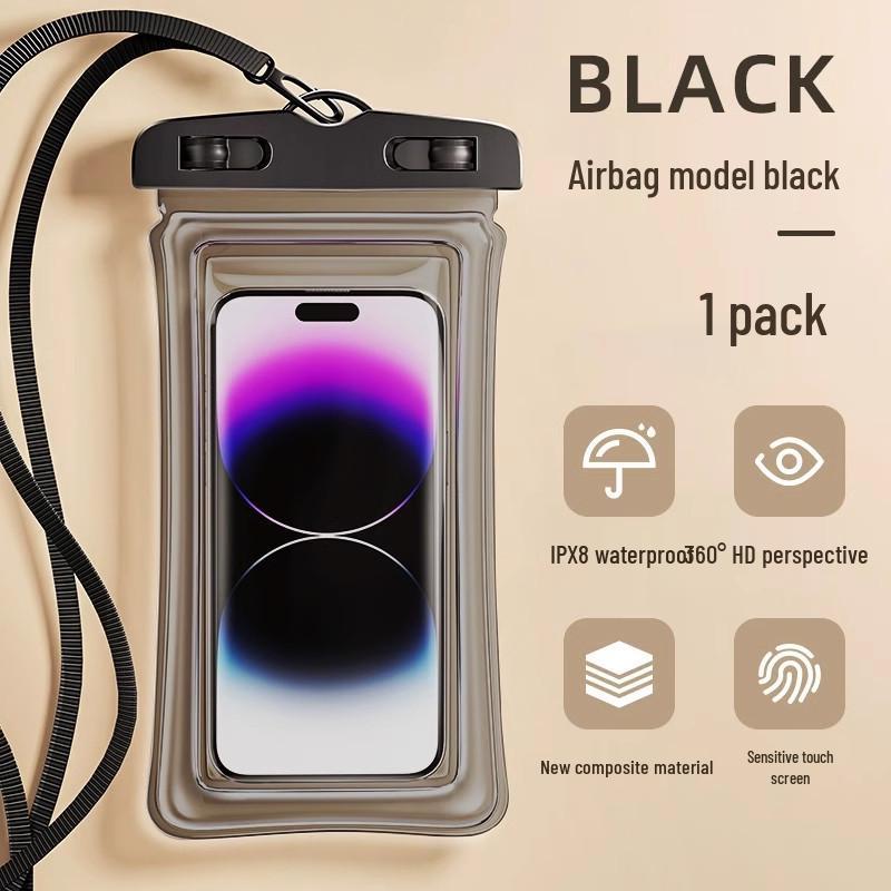 Waterproof Phone Bag for Photography & Swimming - Touchscreen Compatible, Perfect for Diving, Rafting, Snorkeling, Beach, and Water Park Fun