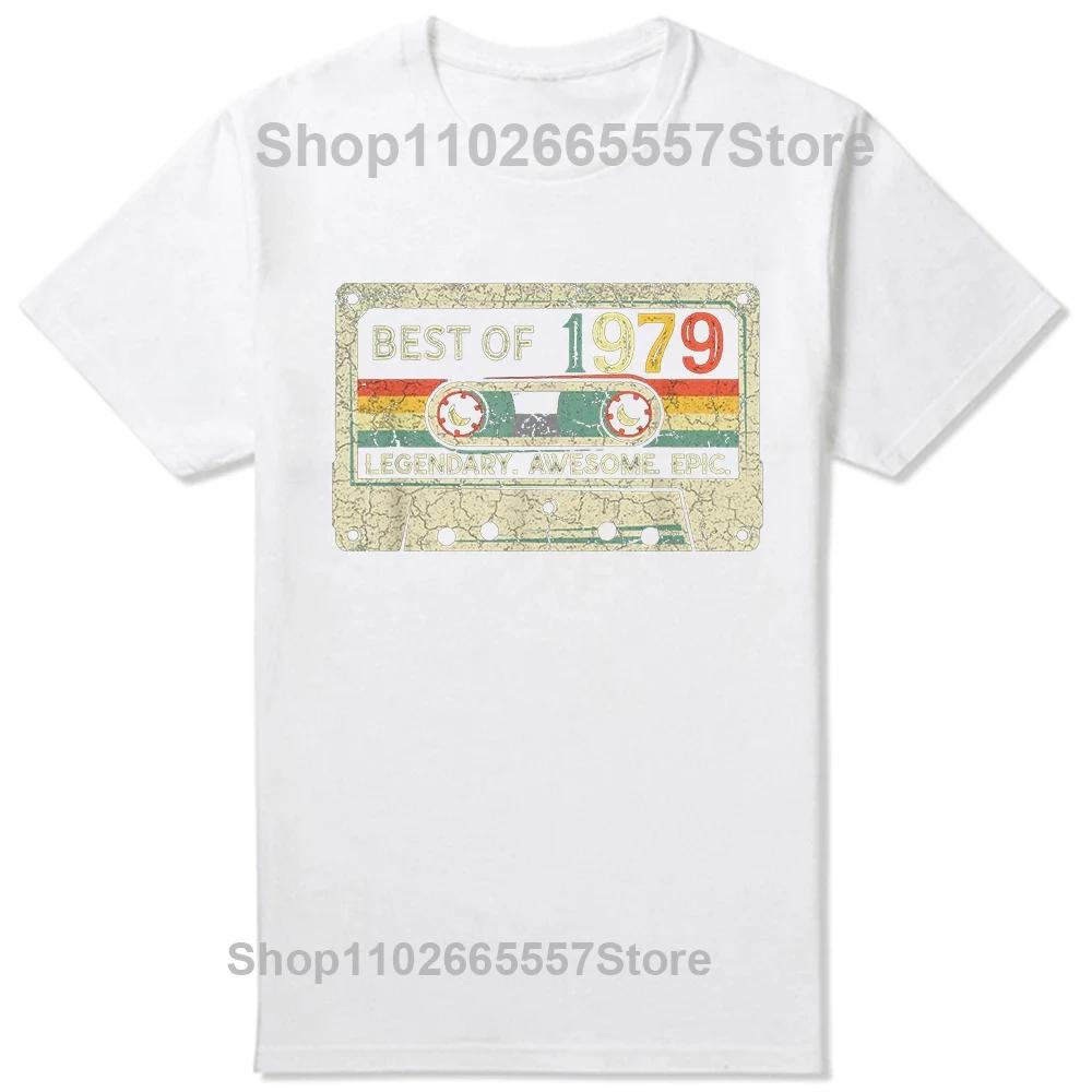 Made In 1979 Limited Edition 45 Years Of Being Awesome T Shirts Gifts Cotton Summer Tees Tops Unisexs Short Sleeve Tshirt