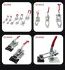 ZS-40370 High Carbon Steel Bolt-Type Quick Clamp for Drill Press Fixture