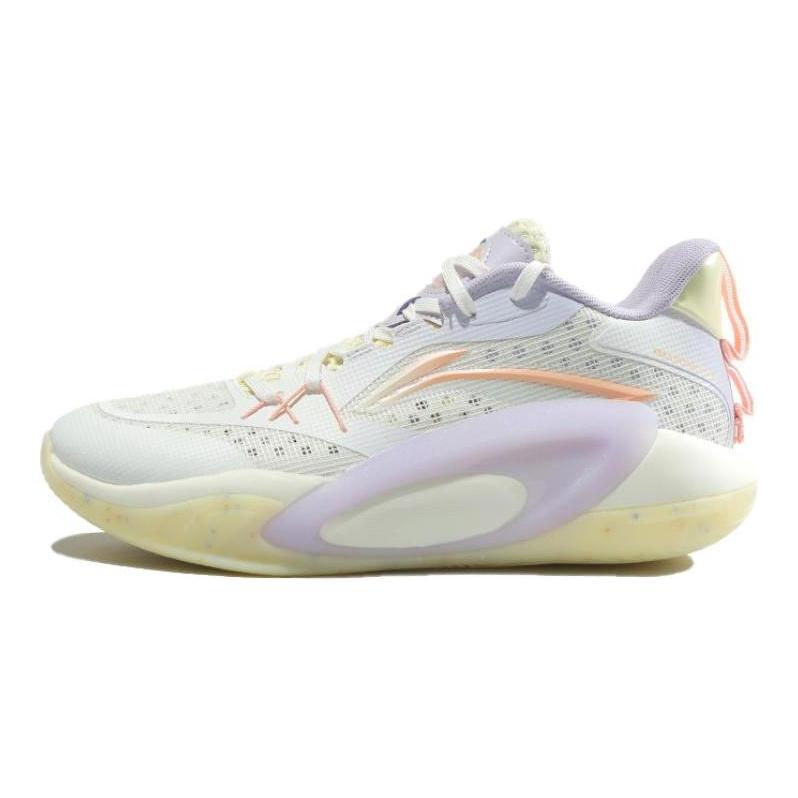 Li Ning Bequeme Dämpfung, Abriebfeste Niedrige Basketballschuhe Herren Lila ABPS047-5