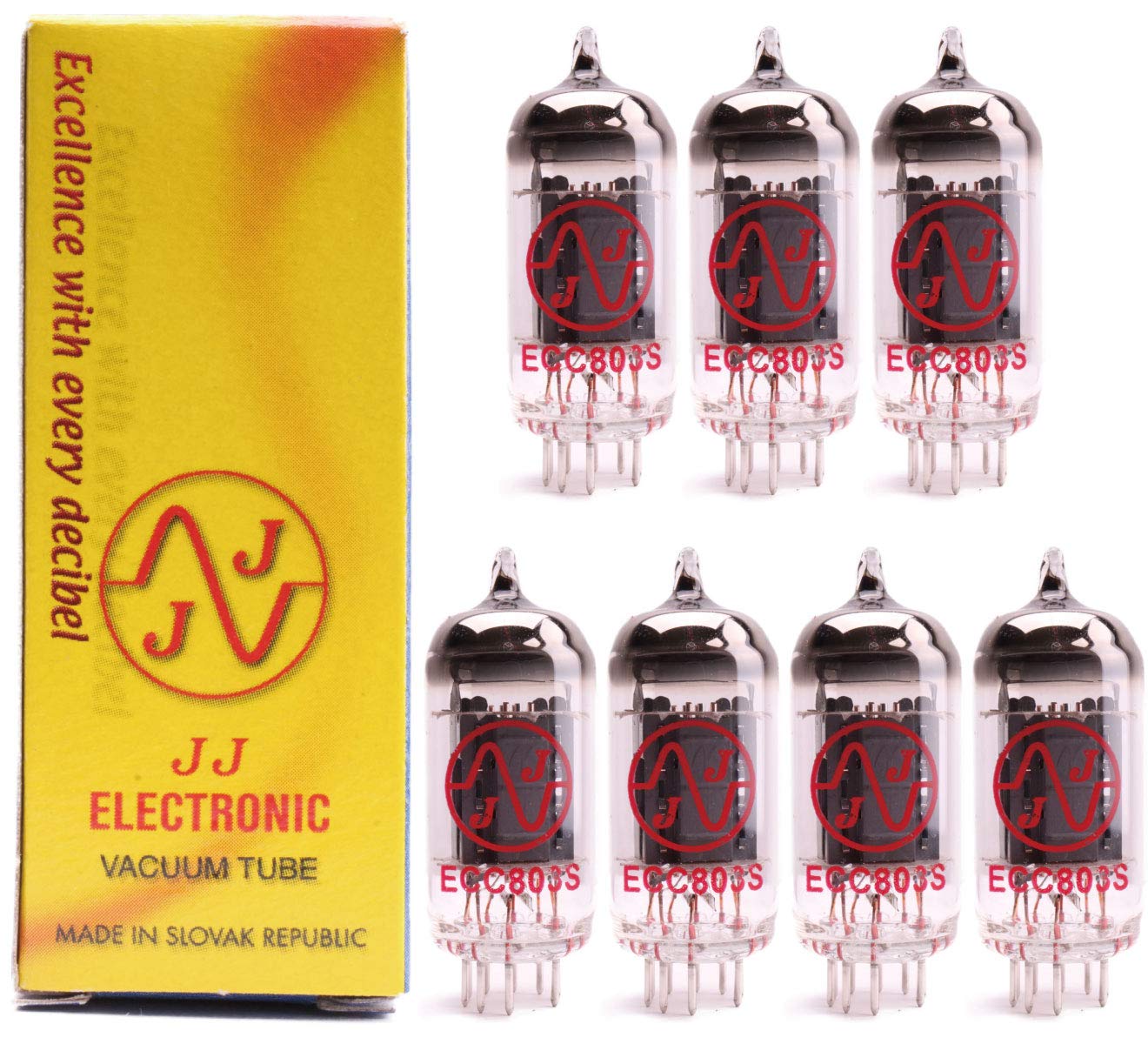 

ECC803S JJ vacuum tube PX19 year long quality improvement 72 hours 7-match [1 warranty] [Sound EG]