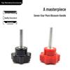 Phenolic Plum Blossom Handwheel and Star Handle with Threaded Rod Screw