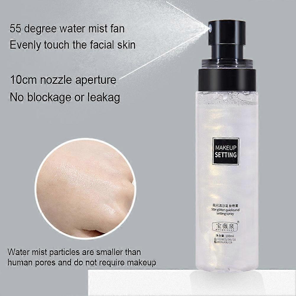 Baoweiquan Star Shifting Setting Spray Long Lasting Makeup Matte Oily Skin Quick Film Setting Isolation Spray