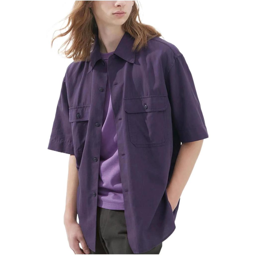 UNIQLO U SS23 Shirt Unisex Dark Purple (Unisex) Shirts 455978 79