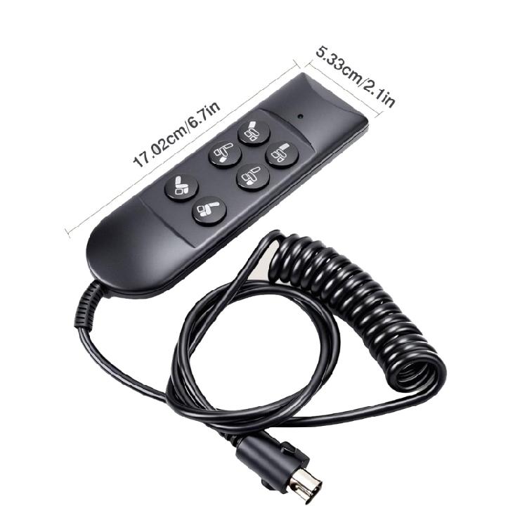Electric Sofa Manual Hand Controller 6 Button Sofa Controller Lift Chair Hand Control Switches For Home Appliance