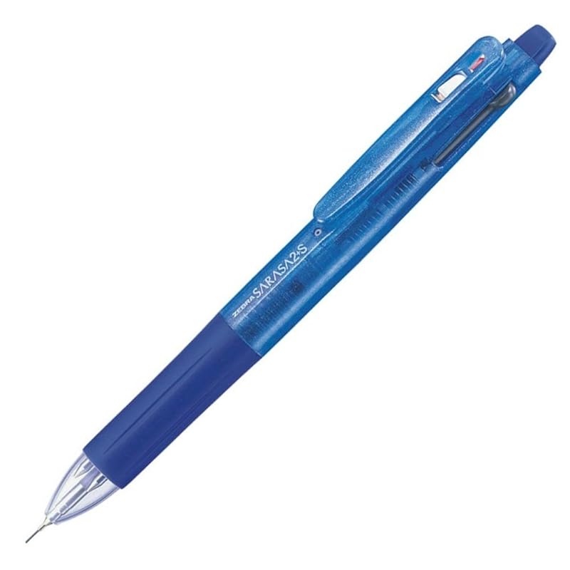 

zebra multifunction pen 2 colors + sharp Sarasa 2+S blue SJ2-BL