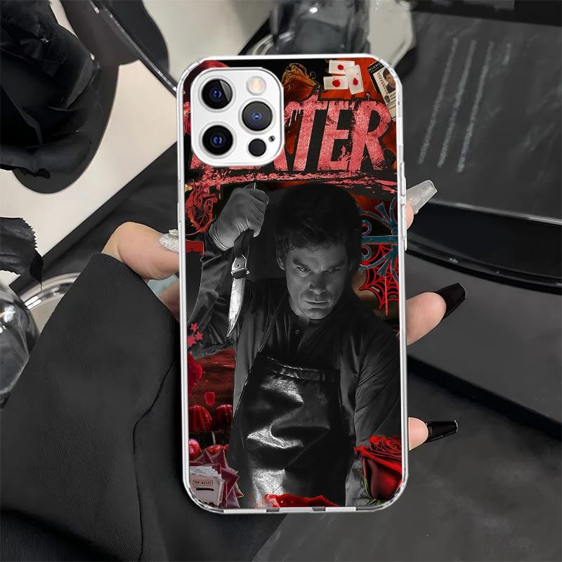 

TV Show Dexter Morgan Phone Case for iPhone 13 12 Mini 11 Pro X XS Max XR 7 Plus 8 SE 6 6S 5 5S Soft Silicone Fundas Cover iPhone 11